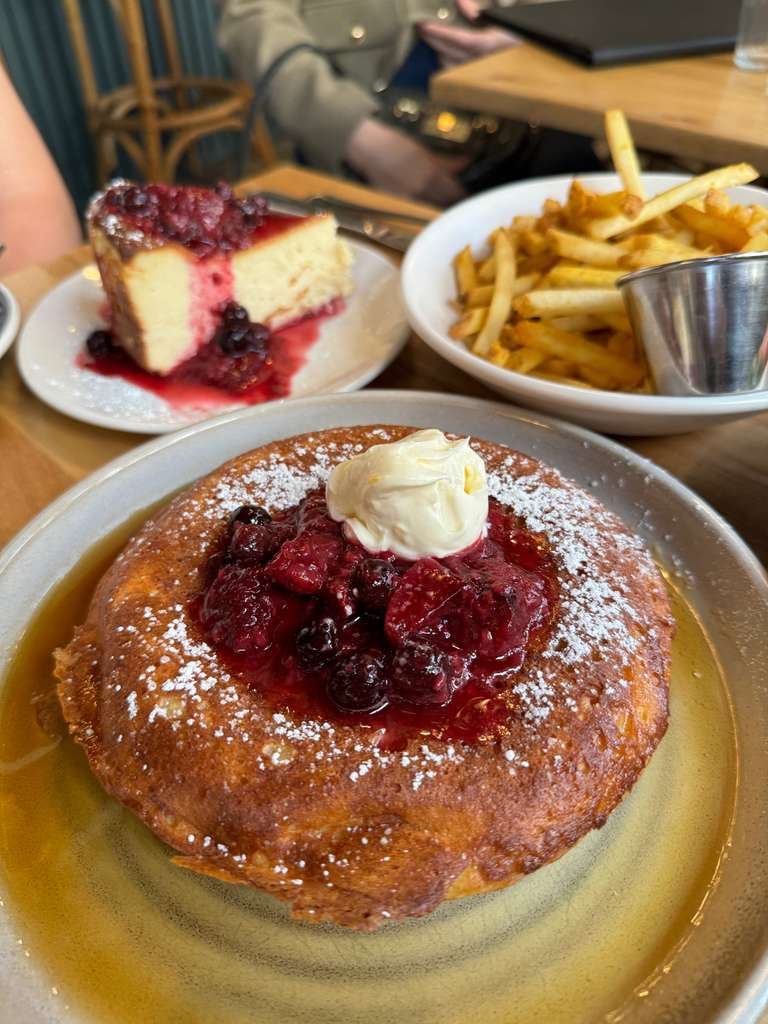 NYC’s best gluten free pancakes to spill the weekend tea over