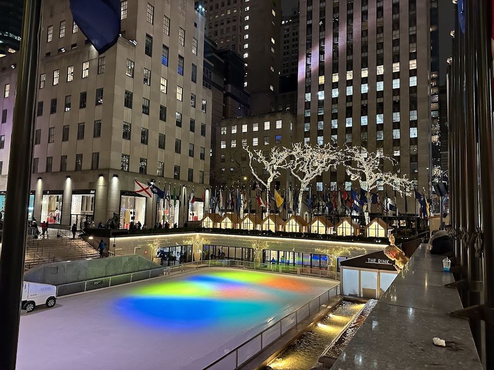 Skating at Bryant Park