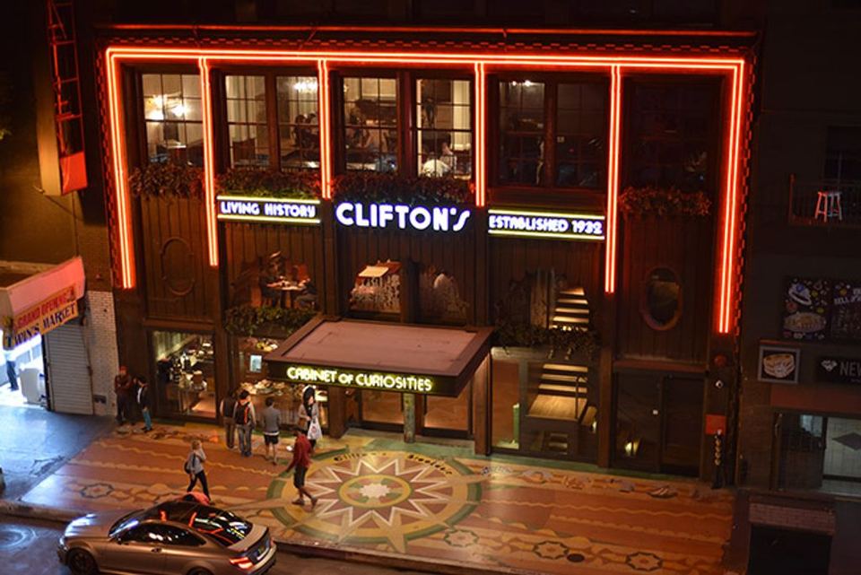 Clifton's Republic — DTLA's Time Machine Bar