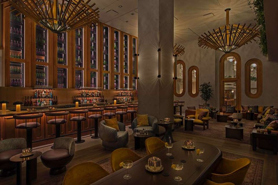 Moxy Hotel Lobbies to WFH (or Study) in New York City