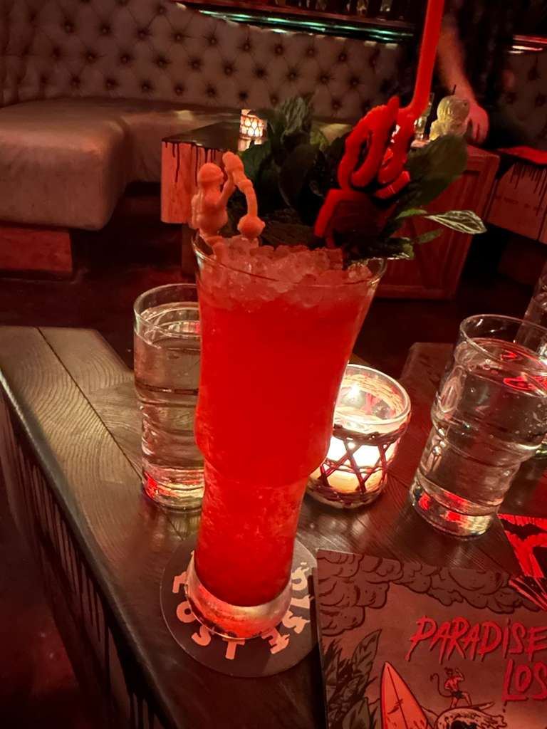 So you need a drink?