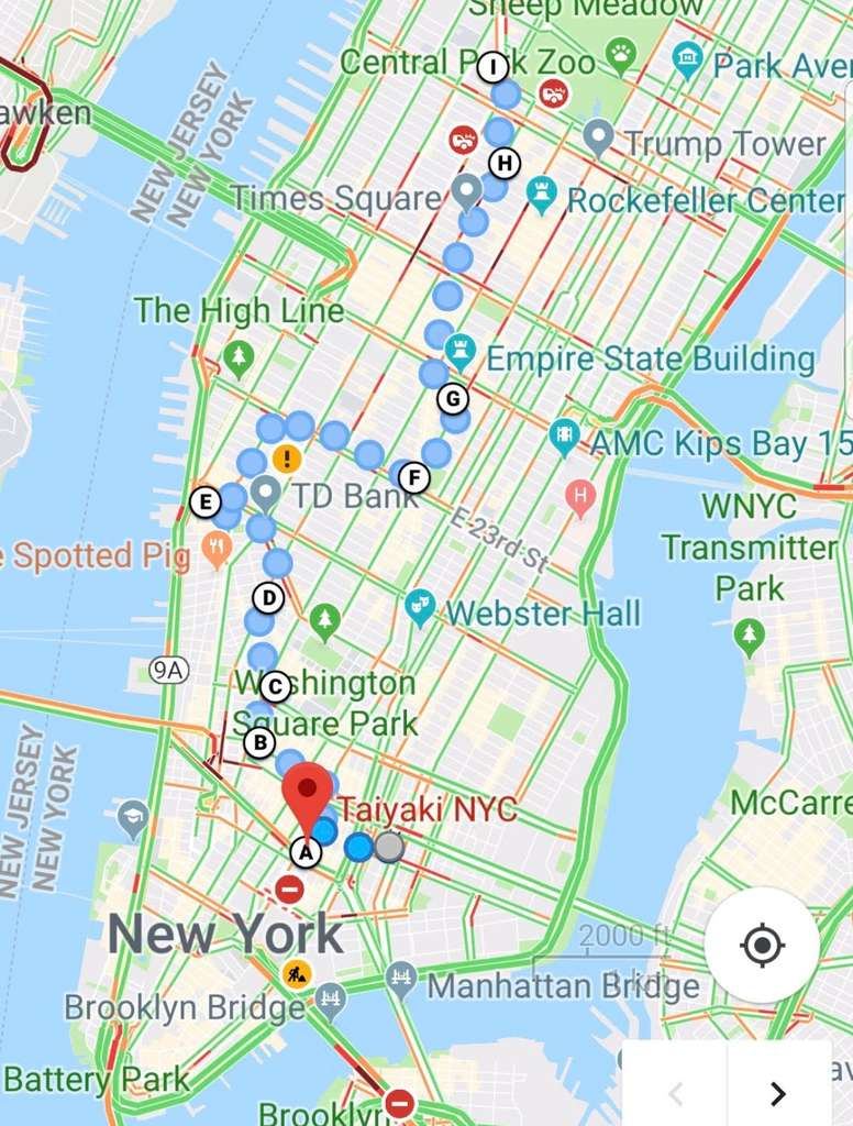 Food Crawl from Downtown to Uptown NYC