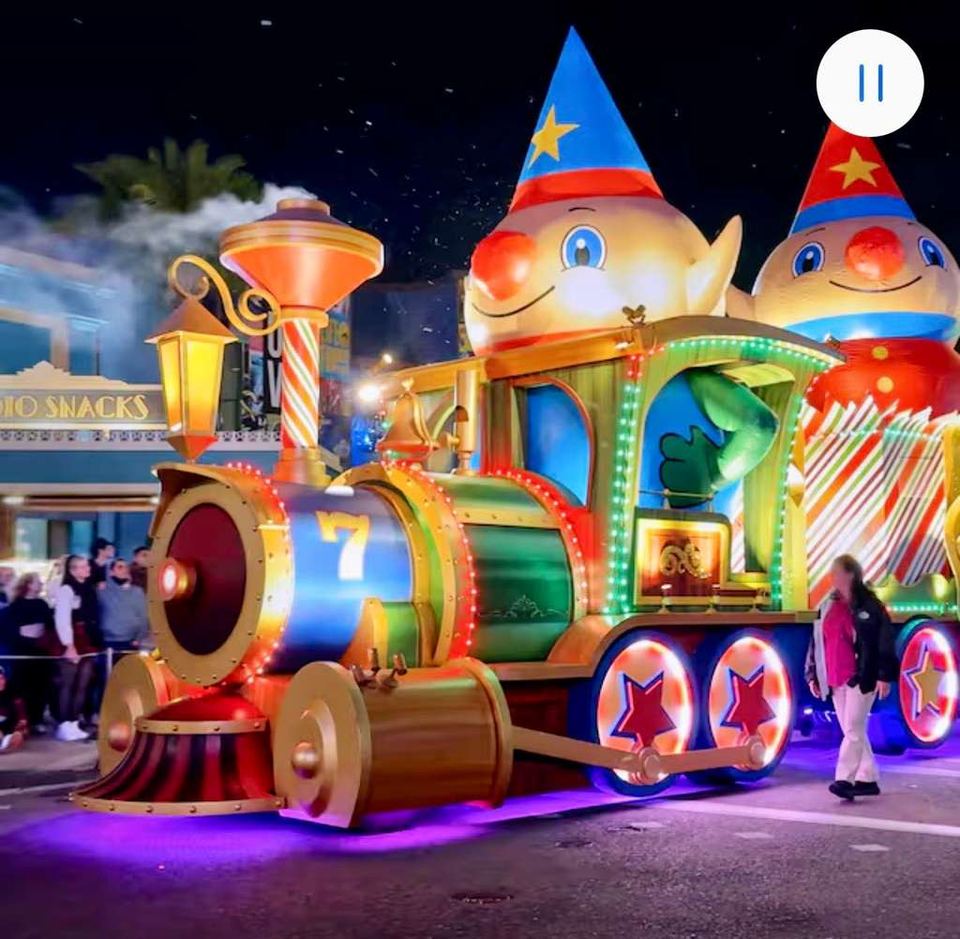 Universal’s Holiday Parade