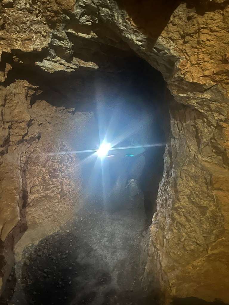 A day exploring caverns